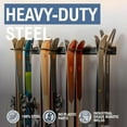 thumbnail image 3 of Heavy-Duty Ski Wall Storage  Holds 8 Pairs, Space-Saving Garage Organizer with 200 lbs Capacity, 3 of 5