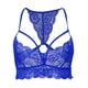 thumbnail image 1 of Bralette de encaje Zulema Crop Tops Racerback Azul, 1 of 8