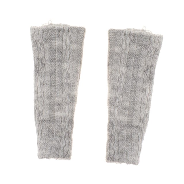 1 par de calcetines hasta la rodilla a escala 1/12 para figuras de acción femeninas de 6 pulgadas. Gris