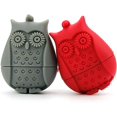 thumbnail image 1 of Silicone Owl Tea Infuser Set - Pack of 2, 1 of 5