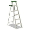 DAVIDSON LADDER, INC. 6 ft Aluminum Louisville Folding Step Ladder with 225 lb. Load Capacity