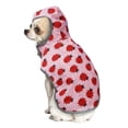 thumbnail image 1 of Fetchwear Dog Clothes: Ladybug Raincoat, Size XS-XL, 1 of 5