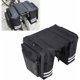 thumbnail image 1 of Bolsa doble para bicicleta, bolsa trasera para bicicleta, portaequipajes trasero impermeable, bolsa multifuncional para bicicleta al aire libre de gran capacidad, adecuada para montañismo, actividade, 1 of 5