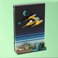 thumbnail image 1 of Space War Story MOC Building Blocks Moon Kef Bir Postcard Creative Decorative Model, A Summer Toy for Backyard Fun, 1 of 10