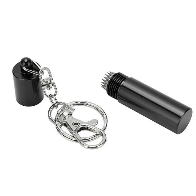 Pool Cue Tip Tool, Repair Tool Cue Tip Shaper Functional Increase Friction With Keychain For Billiard Black,Silver,Blue,Green,Purple,Red,Gray,Gold