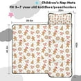 thumbnail image 5 of White Christmas Gingerbread Man Pattern Toddler Nap Mats for Kids Preschool,50"x20" Sleeping Mat Bag or Kids,Toddler Sleeping Bag,Toddler Nap Mat or Daycare, 5 of 6