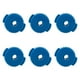 thumbnail image 2 of 6 piezas de tuercas de liberación rápida para platillo Strade Fareast Limited Accesorios para tambor de Jazz azul, 2 of 8