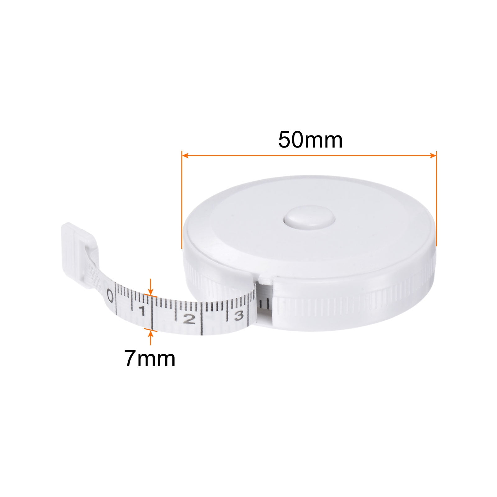 Unique Bargains Cloth Measuring Tape for Tailoring with Clear Markings White 78inch
