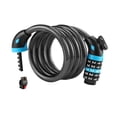 thumbnail image 4 of Candado de cable con contraseña, resistente, de 5 dígitos y sin llave, para cercas al aire libre Azul, 4 of 8