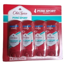 Old Spice High Endurance Pure Sport Scent Men's Deodorant 3 Oz Pack of 4