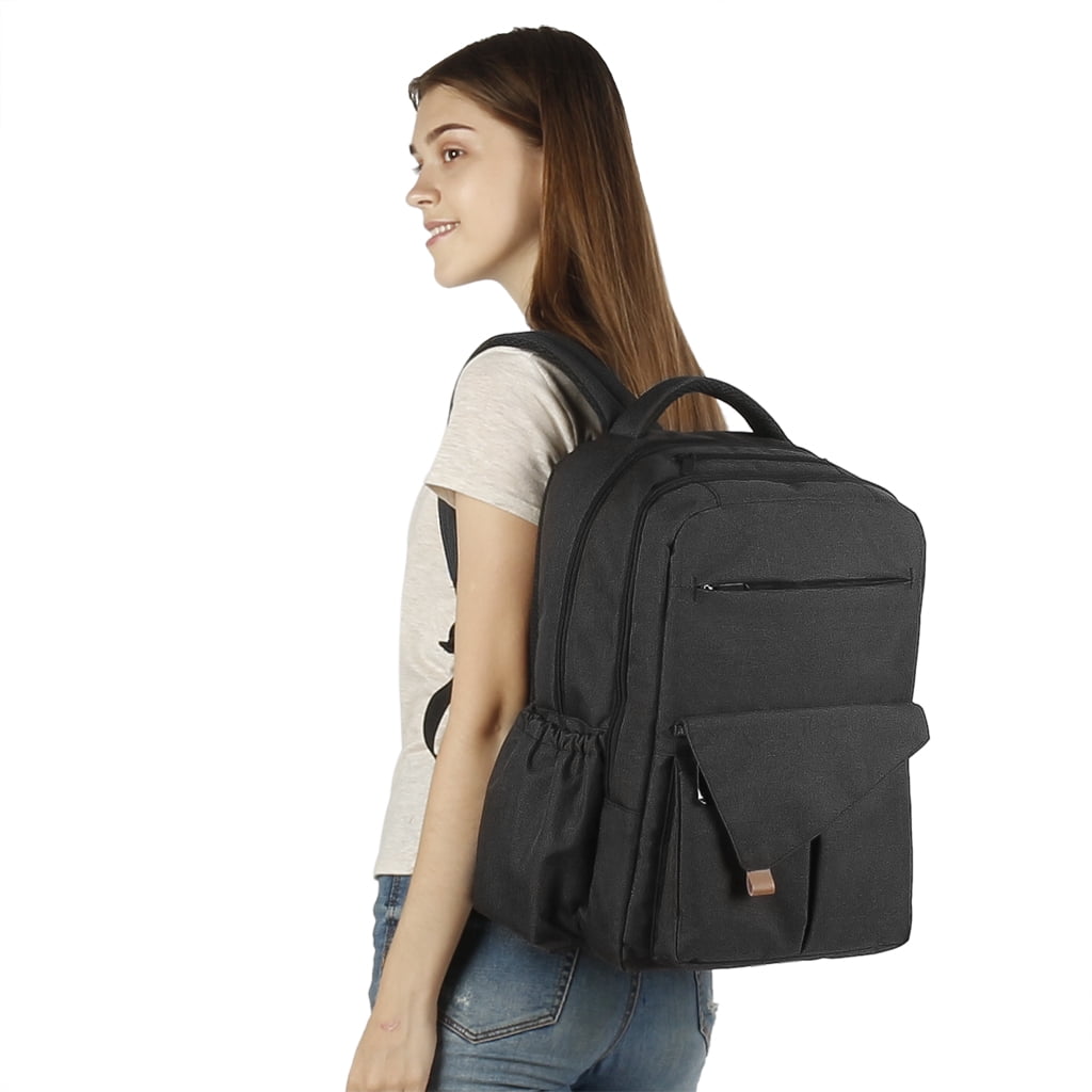 Baby Diaper Bag Tote Backpack Stroller Hanging Bag Portable Multifunction Diaper Organizer Storage Bag Mommy Bag for Outdoor Travel