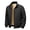 Black, variant on Fleece Lined Jacket Men Fall Winter Long Sleeve Business Casual Stand Collar Zip Up Jackets with Pockets Coat Outerwear