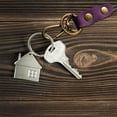 thumbnail image 6 of Lanyard Keychain, Lanyard for keys and ID Badges - Genuine Leather, Elegant Design, Sturdy Clasp - Long Keychain for Car, 6 of 8