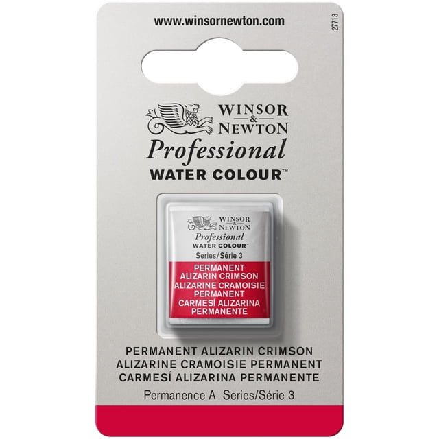 Pintura Acuarela Winsor & Newton Alizarina Permanente Carmesí