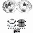 thumbnail image 3 of PowerStop Rear Z36 Truck & Tow Carbon-Fiber Ceramic Brake Pad and Drilled and Slotted Rotor Kit Fits: DODGE JEEP Select Models K3046-36, 3 of 9