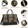 thumbnail image 2 of Lovevook Laptop Tote Bag for Women, Lightweight Pu Leather Work Tote Bag with Clutch Purse, Large Computer Bag Briefcase Fit for 15.6" Laptop, 2 of 7