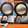 thumbnail image 5 of Loupe avec Lumière, Grande Loupe à Main Éclairée par Led pour Dégénération Maculaire, Lecture pour Aînés, Soudure, 5 of 5