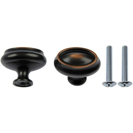 Symmetry Oval Knobs, Oil Rubbed Bronze, 10pc