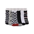thumbnail image 4 of Wonder Nation Mid Crew Graphic Socks, 6-Pack Boys Shoe Size S (4-8.5) - L (3-9), 4 of 6
