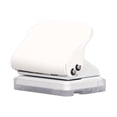 thumbnail image 1 of Loose Leaf Puncher Small Hole Punch Paper Punch Hole Puncher Handheld Hole Puncher Hole Punch Ruler Design Quick Positioning 3 Holes Metal Paint Body Loose Leaf Puncher For, 1 of 8