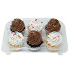 Freshness Guaranteed, Vanilla and Chocolate Cupcakes, 6 Count, Colors Will Vary, Shelf Stable