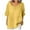 Yellow, variant on EGNMCR T Shirts for Women Womens Spring And Summer Round Neck Half Sleeve Loose Casual Cotton