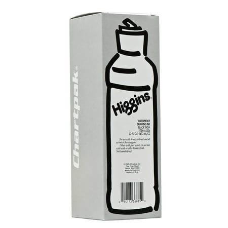 UPC: 0014173368850 | Higgins Waterproof India Ink  32 oz.