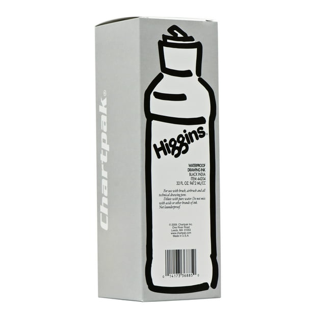 Higgins Waterproof India Ink, 32 oz. - Walmart.com - Walmart.com