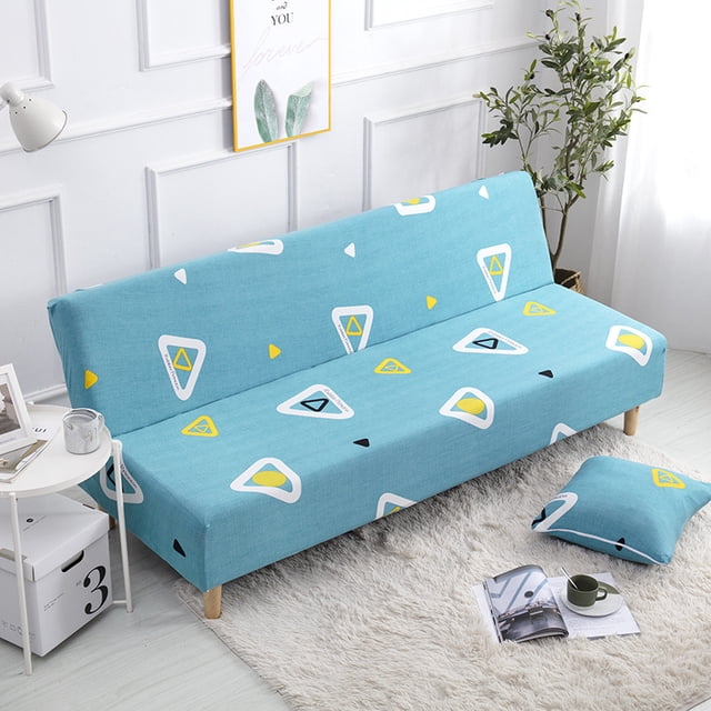 Funda de sofá elástica, funda todo incluido, funda de sofá cama plegable universal sin reposabrazos, cojín de sofá, funda de sofá cama antideslizante