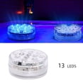 thumbnail image 3 of Luz LED RGB para acuario, pecera, lámpara de decoración subacuática, luz sumergible para piscina, luz de control remoto, 2 uds, 8,5 cm Inevent EL5490-02B, 3 of 6