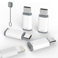 thumbnail image 1 of Adaptador Thousover Lightning a USB-C, paquete de 4 para iPhone, 1 of 7