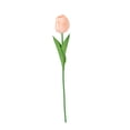 thumbnail image 2 of 6Pcs Tulips Artifical Flowers Real Touch Faux Tulip Stems PU Tulip Bouquet for Home Office Easter Spring Wreath Wedding Centerpiece Floral Arrangement Cemetery Table Decor, 2 of 6