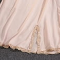 thumbnail image 5 of Yuncity Women's Nightgown Nightdress Thin Suspender Silk Pajamas Lace Slit Chest Pad Homewear Pjs Sleepwear Soft M-Xxxl, 5 of 5
