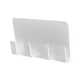 thumbnail image 5 of Methold 2019 nuevo 1 pieza práctico soporte adhesivo para teléfono de pared caja de carga soporte para llaves soporte para toallero Blanco 2piezas, 5 of 5