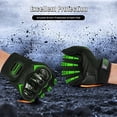 thumbnail image 4 of Guantes de moto BIHAIZG con pantalla táctil completa, color verde XL, 4 of 6
