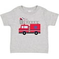 thumbnail image 3 of Inktastic 4th of July Firetruck with Red and Blue Stars Boys or Girls Baby T-Shirt, 3 of 5