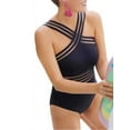 thumbnail image 3 of DuAnyozu Women Swimsuit Monokini Swimwear Bathing Suit Push Up Bikini Beachwear, 3 of 5