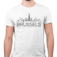 thumbnail image 2 of Skyline Brussels Belgium Shirt Unisex 2X-Large White, 2 of 5