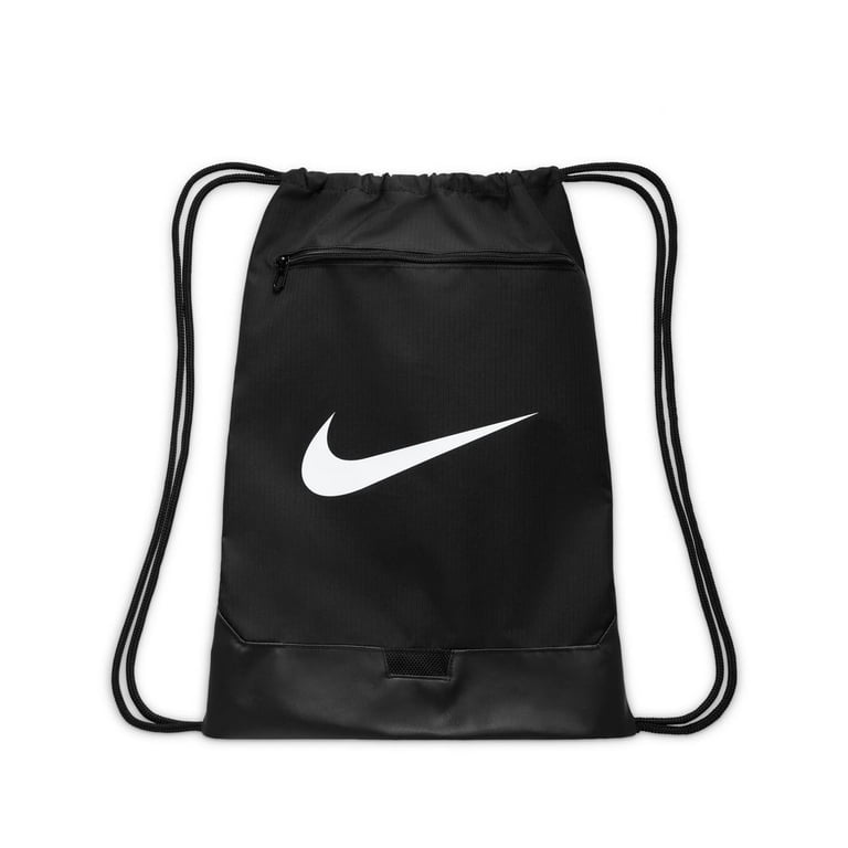 Nike Brasilia Gym Sack, Drawstring Sports Bag, Black photo 1