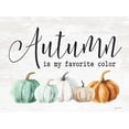thumbnail image 2 of Lettered and Lined 18x15 White Modern Wood Framed Museum Art Print Titled - Autumn is My Favorite Color, 2 of 4