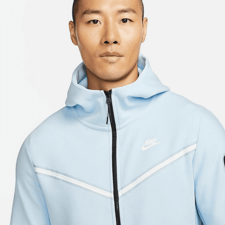 Men's Nike Sportswear Celestine Blue/Worn Blue/White Tech Fleece