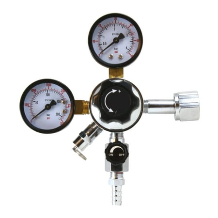 CO2 Regulator for Beer and Soda Keg and Dispensing System -