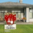 thumbnail image 3 of JOOCAR Merry Christmas Gnomes Garden Flag for Winter Christmas Home Outdoor Garden Yard Door Decor 12x18 inch, 3 of 5