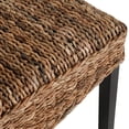 thumbnail image 5 of Windsor Chair Transitional Rattan Brown Dining Chairs Set of 2 by Kosas Home, 5 of 8