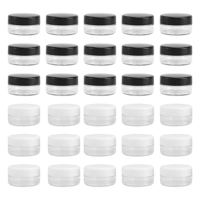 BESTYASH 30Ud Envases Cosméticos Para Cremas Y Muestras Con Tapa Para Uso En Viajes