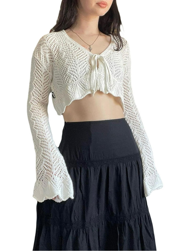 トップス TORNADO MART / Y2K net cut and sow TORNADO MARTトルネード