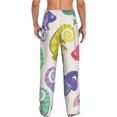 thumbnail image 3 of Junzan Men'S Pajama Pants Cute Chameleons Sleepwear Pants Pj Bottoms Drawstring And Pockets, 3 of 9