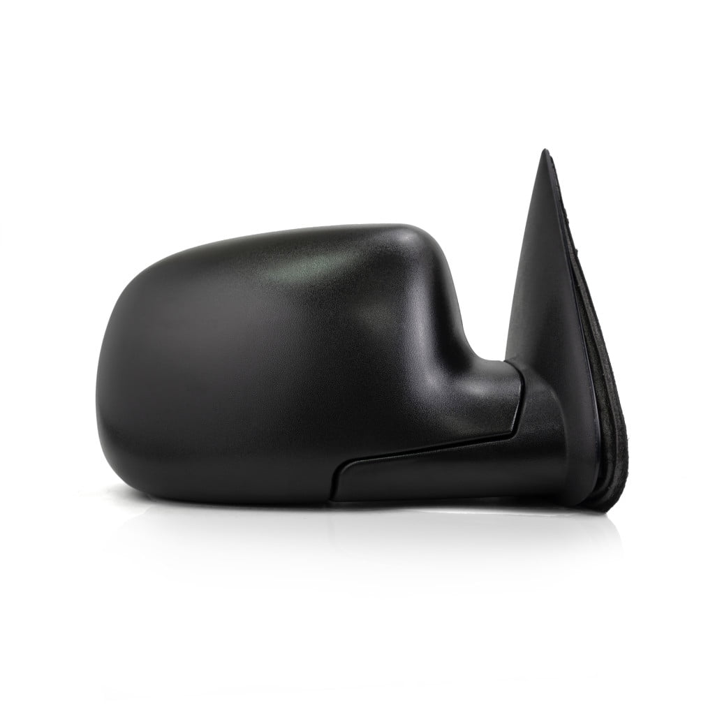 For Chevy Silverado 1500 Classic 2007 Door Mirror Passenger Side | Manual View Matte Textured Black | Standard Style | GM1321230 | 25876715