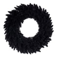 thumbnail image 1 of Vickerman K221724 Couronne de Sapins Floqué 210 Embouts, Noir, 1 of 1
