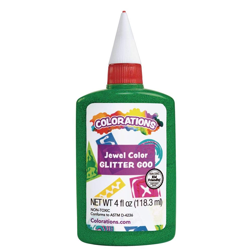 Colorations Glitter Glue - Set of 6